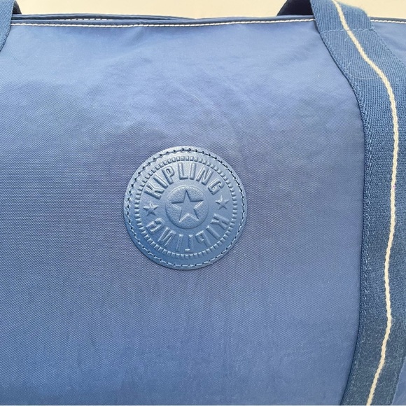 Kipling Asseni Blue Shoulder Tote Bag - Picture 9 of 13